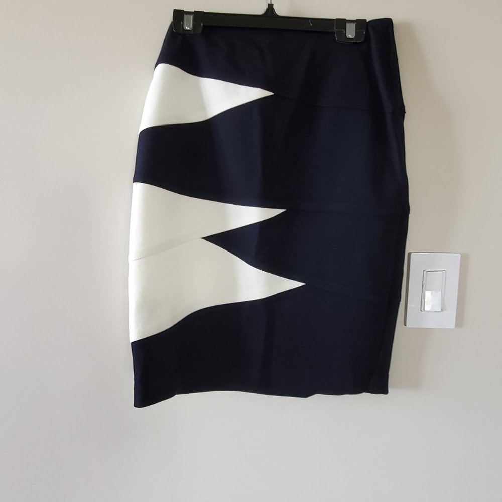 Black/white skirt
